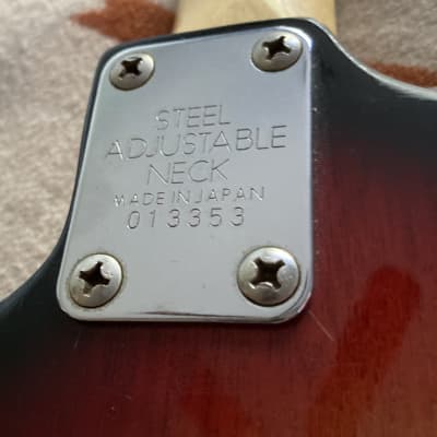 1970's Fresher Straighter Stratocaster copy Sunburst MIJ lawsuit era image 9
