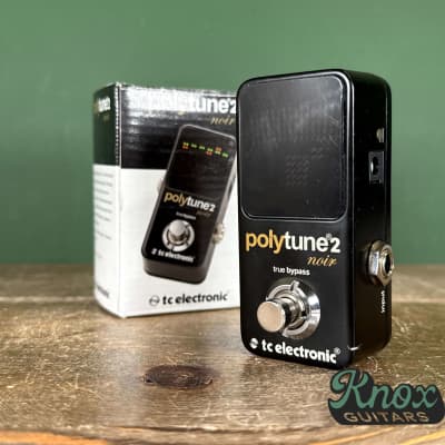 TC Electronic PolyTune 2 Noir Tuning Pedal | Reverb