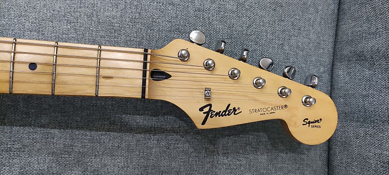 美品　Squier Stratocaster アイボリー Original Vintage Rare Fender Stratocaster 1994-95 Japan