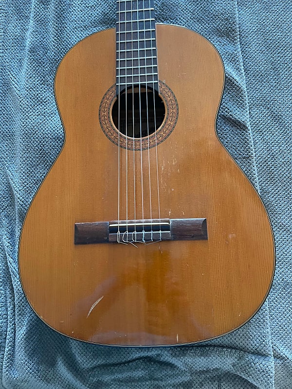 1971 Sada Yairi Gakki Japanese Classe 300 classical guitar signed by Yairi