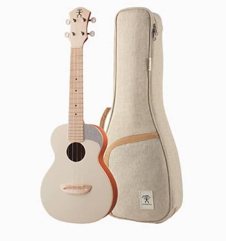 aNueNue UC10-AM Almond Milk Solid Spruce & Mahogany concert