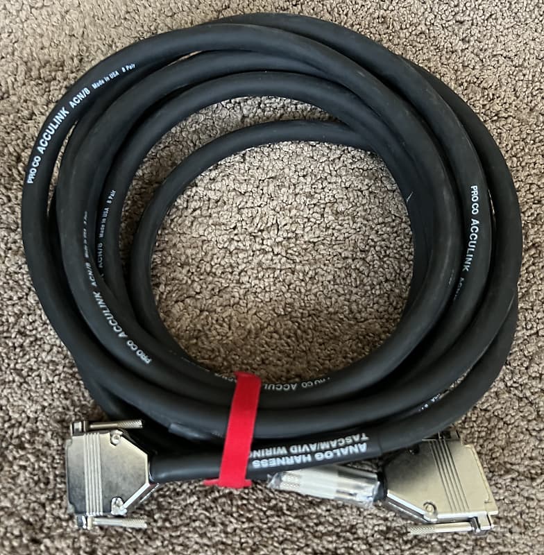 Pro Co DA88DM-20 DB25-DB25 20FT Snake | Reverb