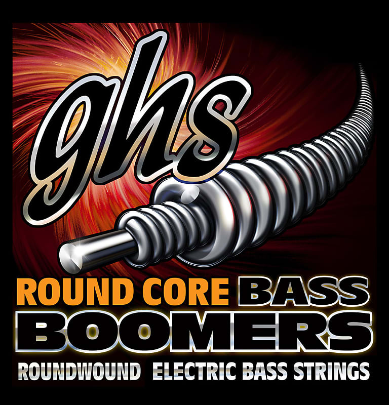 GHS Round Core Bass Boomers Universal Long Scale Light 40-95 image 1