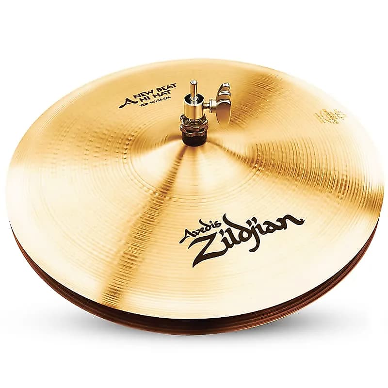 Zildjian 14" A Series New Beat Hi-Hat Cymbal (Top) 1982 - 2012 image 1