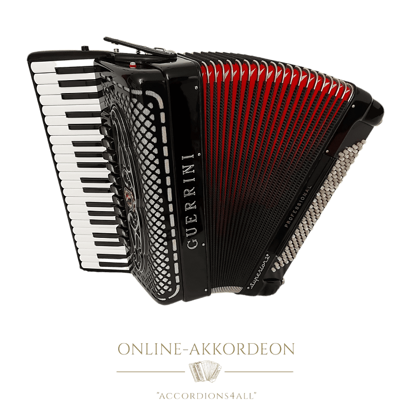 Aaccordion Harmonika Guerrini Superior Cassotto 2+2 Piccolo 120 Bass  double tone chamber