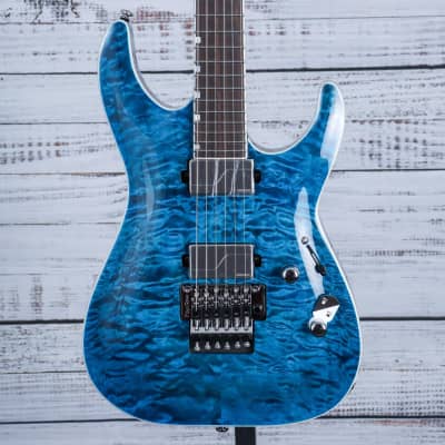 ESP LTD MH-1000 Electric Guitar | Black Ocean for sale