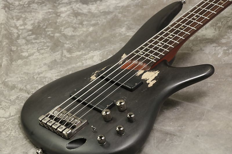 Ibanez SR505 Transparent Black Flat - Free Shipping* | Reverb