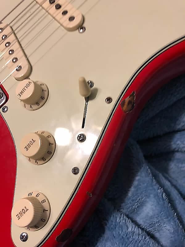 Fender Stevie Ray Vaughan Stratocaster (Partscaster) “Red