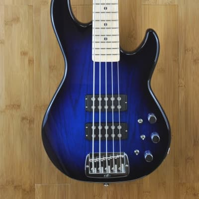 G&L L-2500 5-String Bass Blueburst image 2