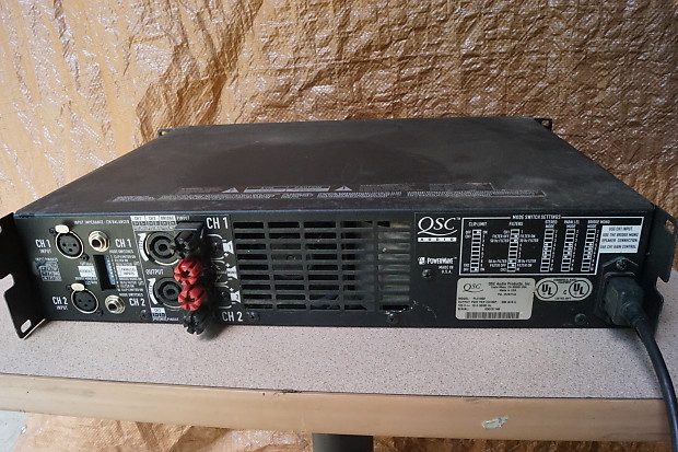 輝い 1202 PLX QSC Stereo Reverb | Amplifier アンプ