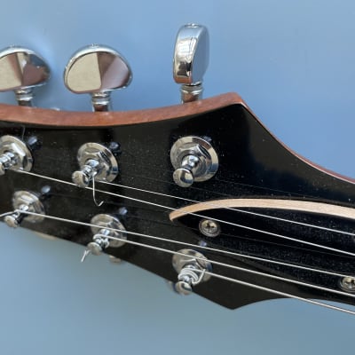 Electric Guitar Custom Made 2023 - Gloss Black Nitrocellulose, Clear Nitrocellulose image 22