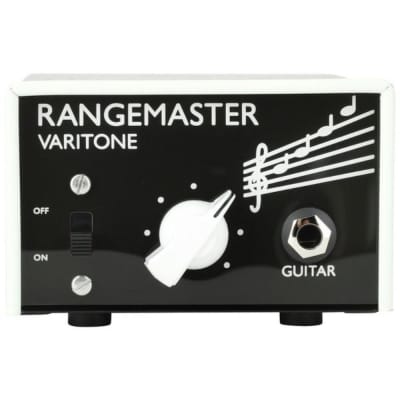New British Pedal Company Vintage Series Rangemaster Varitone Treble Booster Guitar Effects Pedal for sale