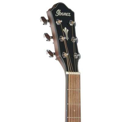 Ibanez AEG AEG50DHH Concert Acoustic Electric Guitar | Gloss Dark Honey Burst image 7