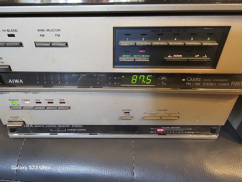 Aiwa vintage mini stereo P80 | Reverb