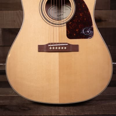 Epiphone AJ-220S Acoustic Guitar, Natural image 1