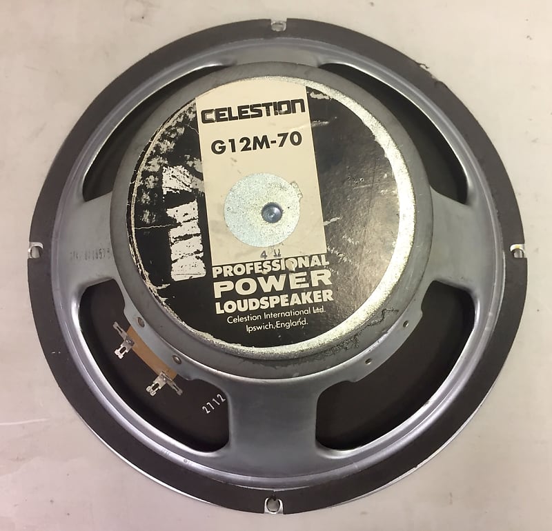 Celestion G12M-70 Guitar Speaker Driver 70W 4 Ohms Made in England