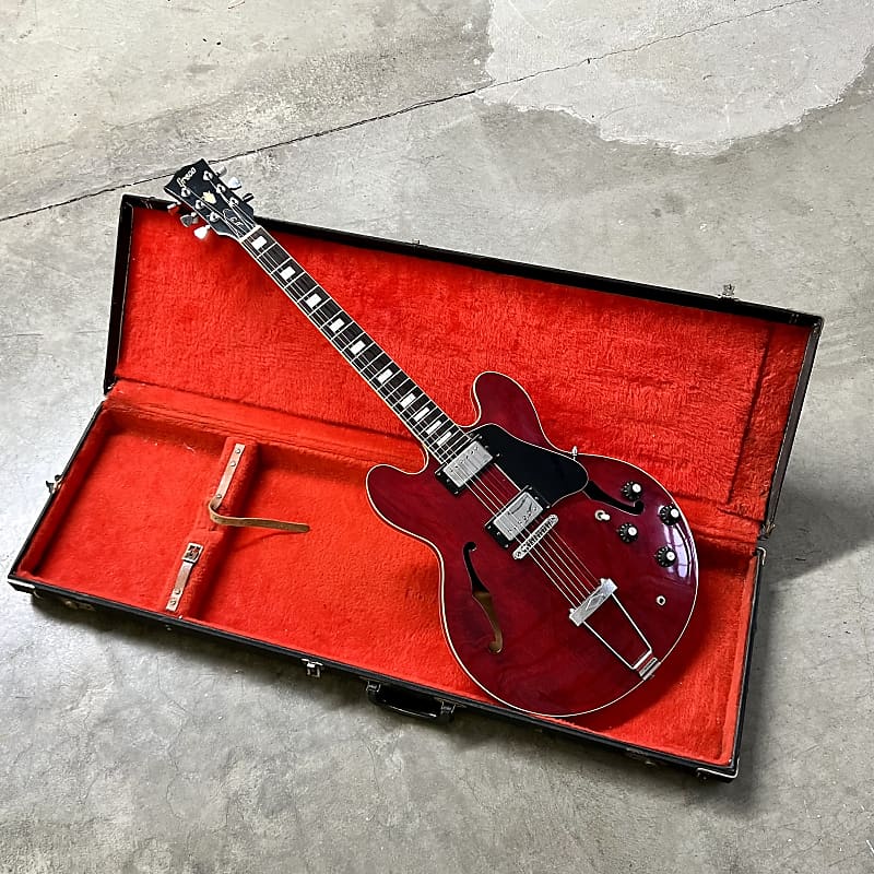 Greco SA-700 c 1975 Wine red es-335 original vintage MIJ Japan hollow body  mot