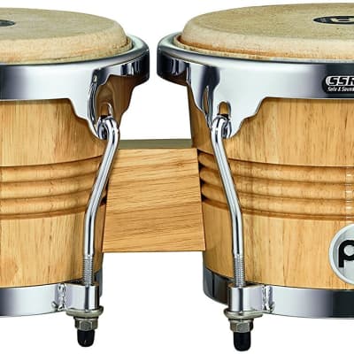 MEINL WB200NT-CH Wood Bongo Drums Natural image 1