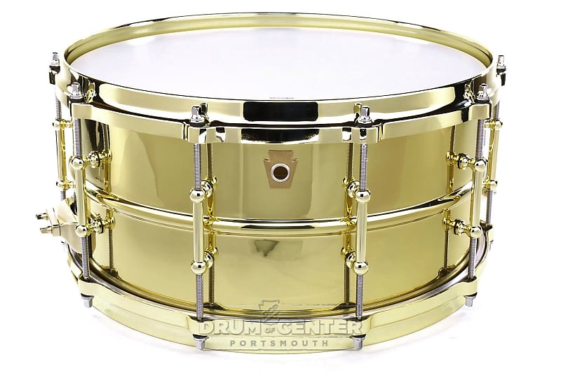 *SOLD OUT * Ludwig Supraphonic "Brass Beauty" Snare Drum 14x6.5 - DCP Exclusive! image 1