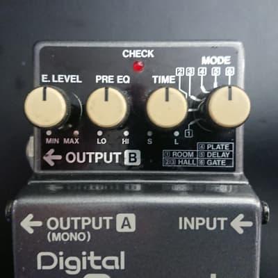 1987 - Boxed - Made in Japan - Vintage Boss RV-2 Digital