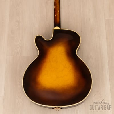 1955 Epiphone Zephyr Deluxe Regent Vintage Archtop Sunburst, Collector-Grade w/ Case image 3