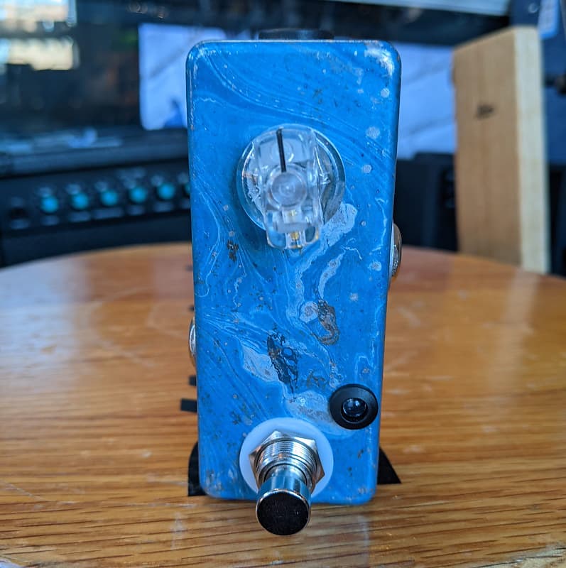 Collar City Guitars JerryBlaster Boost Pedal Blue Hydropdip Reverb
