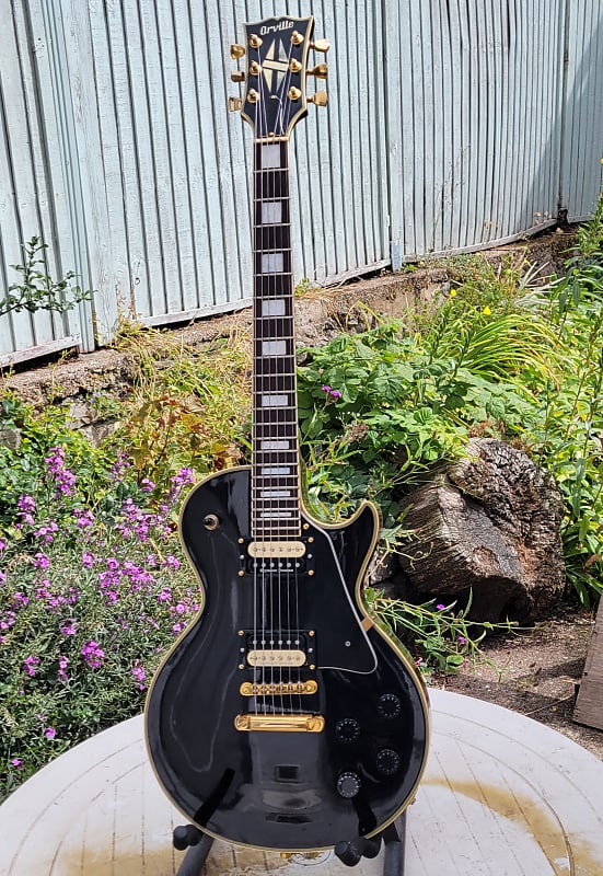 ギター Orville LPC-75 / Les Paul Custom WR Orville Les Paul Custom LPC-75 1994 Ebony MIJ Japan – Guitarzilla