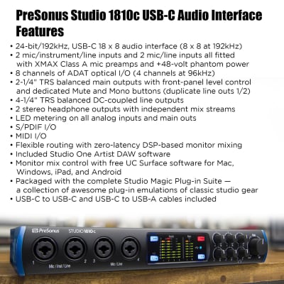 Presonus Studio 1810c Review - Value, Quality and Flexibility