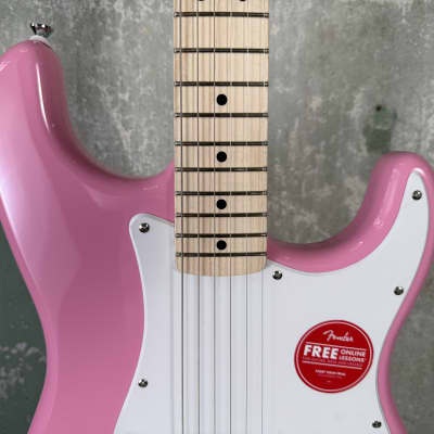 Squier Sonic Stratocaster HT H - Flash Pink image 4