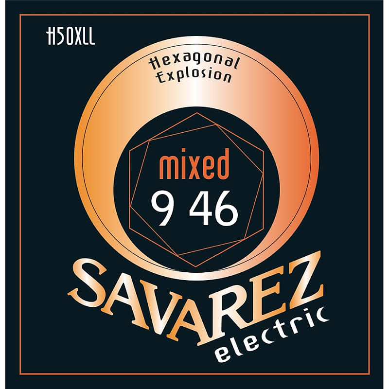 Savarez Hexagonal Explosion H50 Xll Mixed Set 009/046 Corde Per Chitarra Elettrica image 1