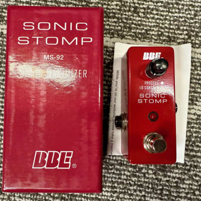Reverb.com listing, price, conditions, and images for bbe-sonic-stomp-mini