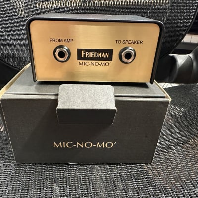 Reverb.com listing, price, conditions, and images for friedman-mic-no-mo