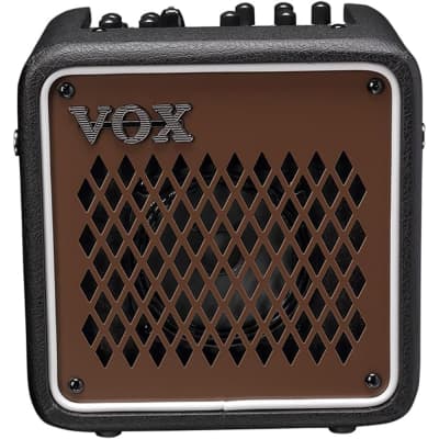 Vox Mini GO 3 3-Watt 1x5" Portable Battery-Powered Guitar Combo Amp, Earth Brown