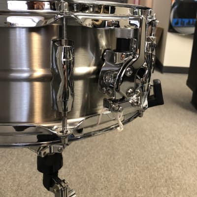 Yamaha RLS-1455 Recording Custom 5.5x14" Stainless Steel Snare Drum image 3