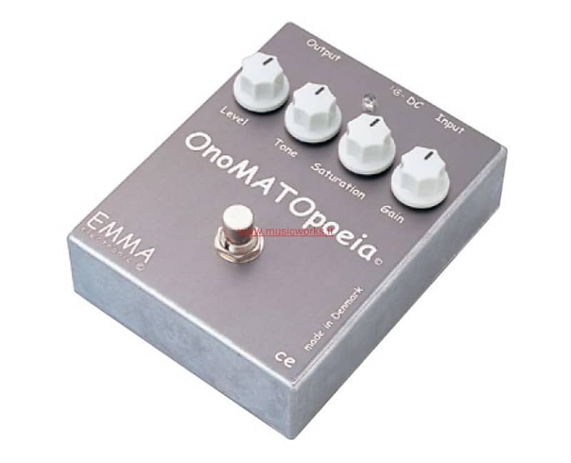 【D4】EMMA electronic OnoMATOpoeia EMMA Electronics Onomatopoeia guitar effects pedal demo