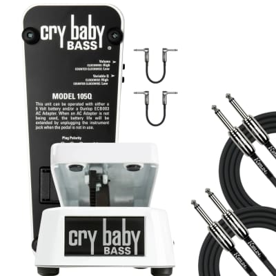 ベース Cry Baby Bass 105Q Dunlop 105Q Cry Baby Bass Wah Pedal | Sweetwater