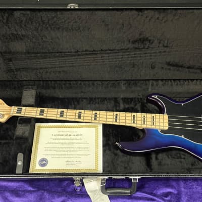 G&L Kiloton 4, Blue Burst w/ Maple J Neck Profile *IN STOCK* image 13