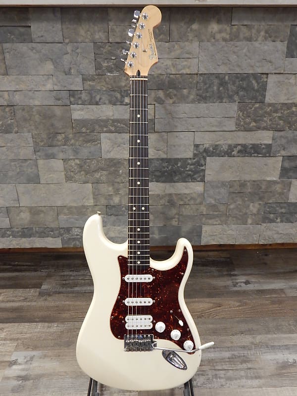 Fender MIM Standard Fat Strat 2004 - Faded Olympic White | Reverb