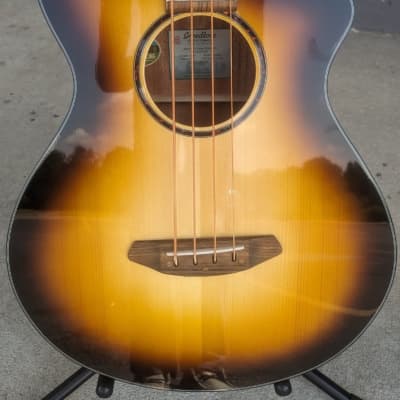 Breedlove Discovery S Concert Edgeburst Acoustic Electric 4-String Bass Guitar image 3