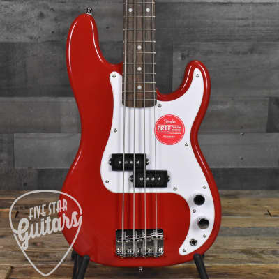 Squier Mini P Bass - Dakota Red image 9