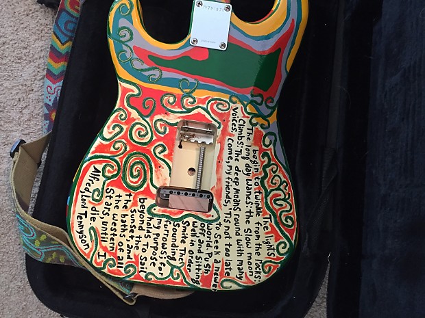 Fender stratocaster Custom Psychedelic Finish | Reverb