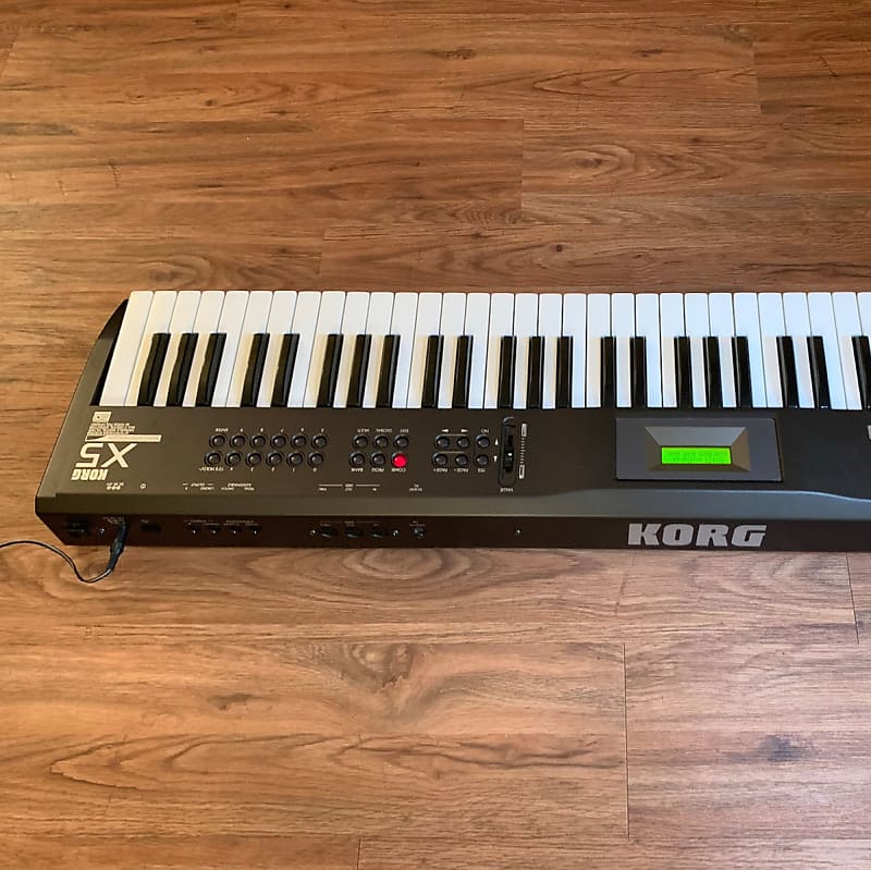 KORG X5D【改造品】シンセサイザー-