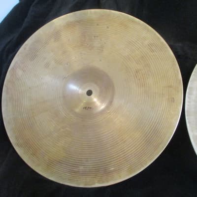 Zildjian Vintage Avedis 15 Inch Hi Hat Cymbals, 1960s/Early 70s