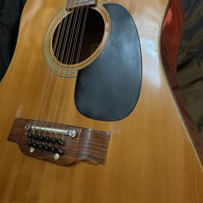 1960’s-1970’s Dallas WT-100  Made in Japan 12 string acoustic guitar (RARE)- Natural image 10