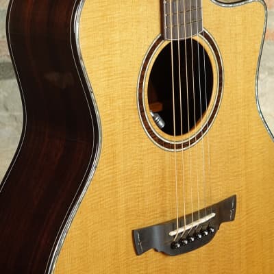 CRAFTER LX G-2000ce - Grand Auditorium Cutaway Solid Rosewood Amplificata DS2 - Natural image 11