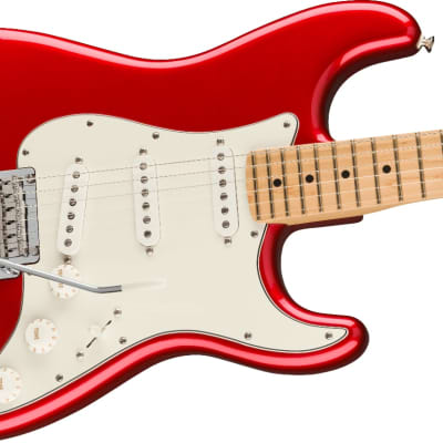 Fender Player Stratocaster Maple Fingerboard - Candy Apple Red-Candy Apple Red image 4