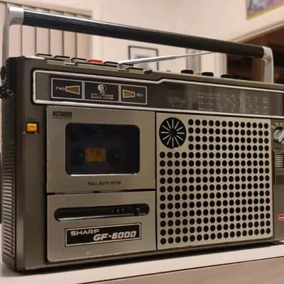 VINTAGE SHARP GF6000 BOOMBOX/MADE IN JAPAN/GHETTO BLASTER image 10