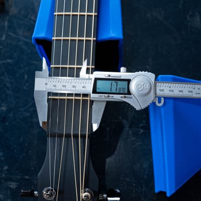 McPherson Blackout Carbon Fiber Sable Camo Top w/ Evo Frets and Black Gotoh Tuners #2601 image 12