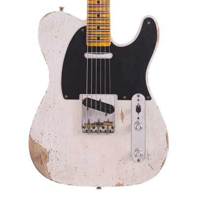 Fender Custom Shop 52 Tele Heavy Relic, Lark Guitars Custom Run - White Blonde (822) image 5