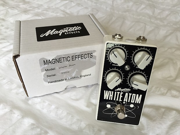 Magnetic Effects WHITE ATOM FUZZ ファズ Guitar Pedal X - News - Christian Livingstone's Magnetic